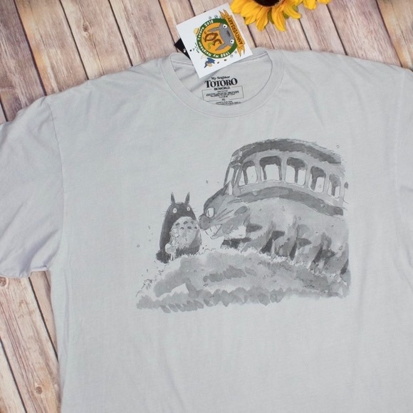In search of: my neighbor totoro cat bus tee shirt - Picture 3 of 3